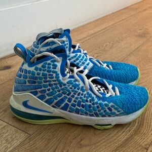 Nike Vibrant Blue and White Athletic Shoes